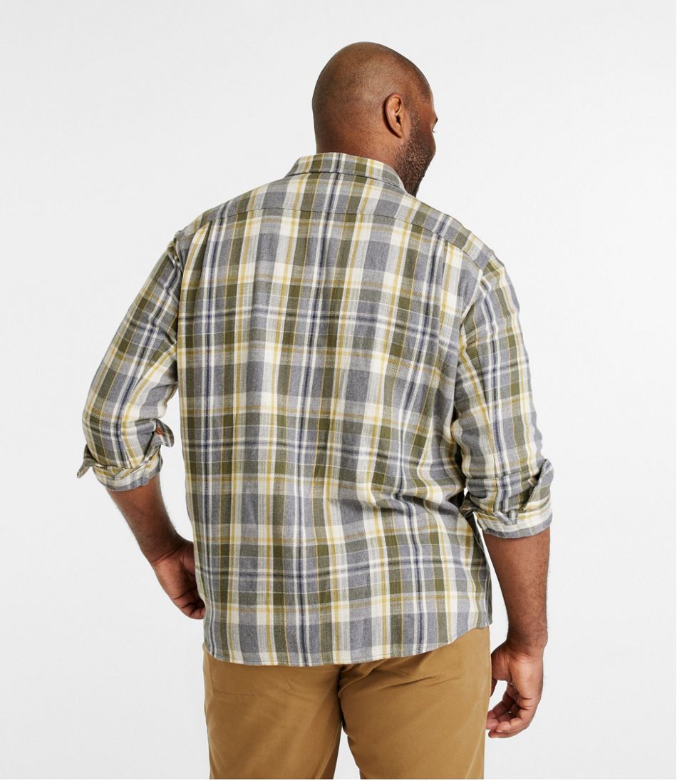Men's Signature Heritage Textured Flannel Shirt | L.L.Bean