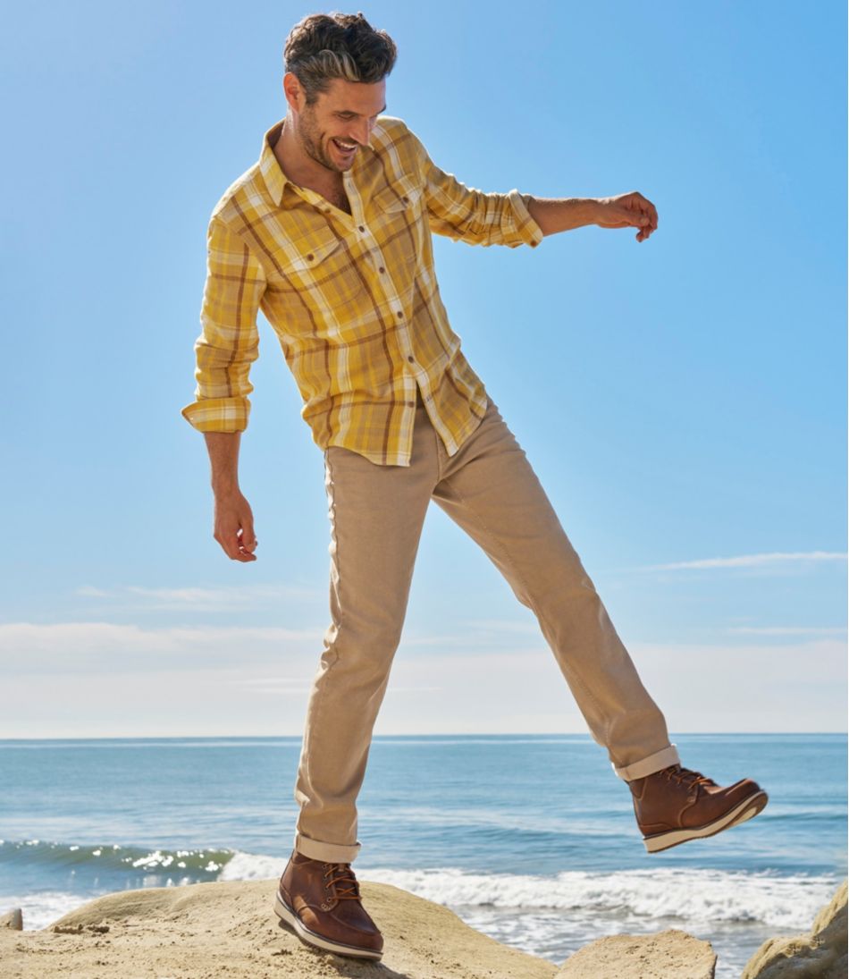 Men's Signature Heritage Textured Flannel Shirt | L.L.Bean