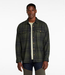 Men's Maine Guide Lightweight Wool Field Shirt, Plaid | L.L.Bean