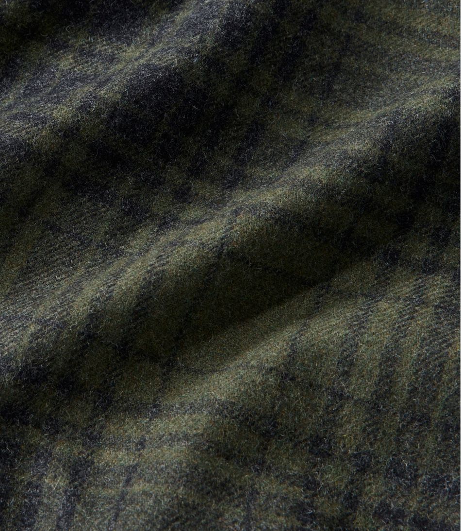 Men's Maine Guide Lightweight Wool Field Shirt, Plaid | L.L.Bean