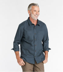 Men's BeanFlex® Twill Shirt, Traditional Untucked Fit, Long-Sleeve | L.L.Bean