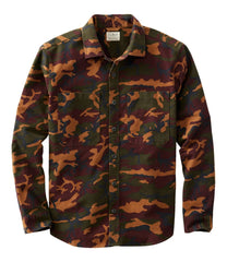 Men's Bean's Moleskin Shirt, Slightly Fitted Untucked Fit, Print | L.L.Bean