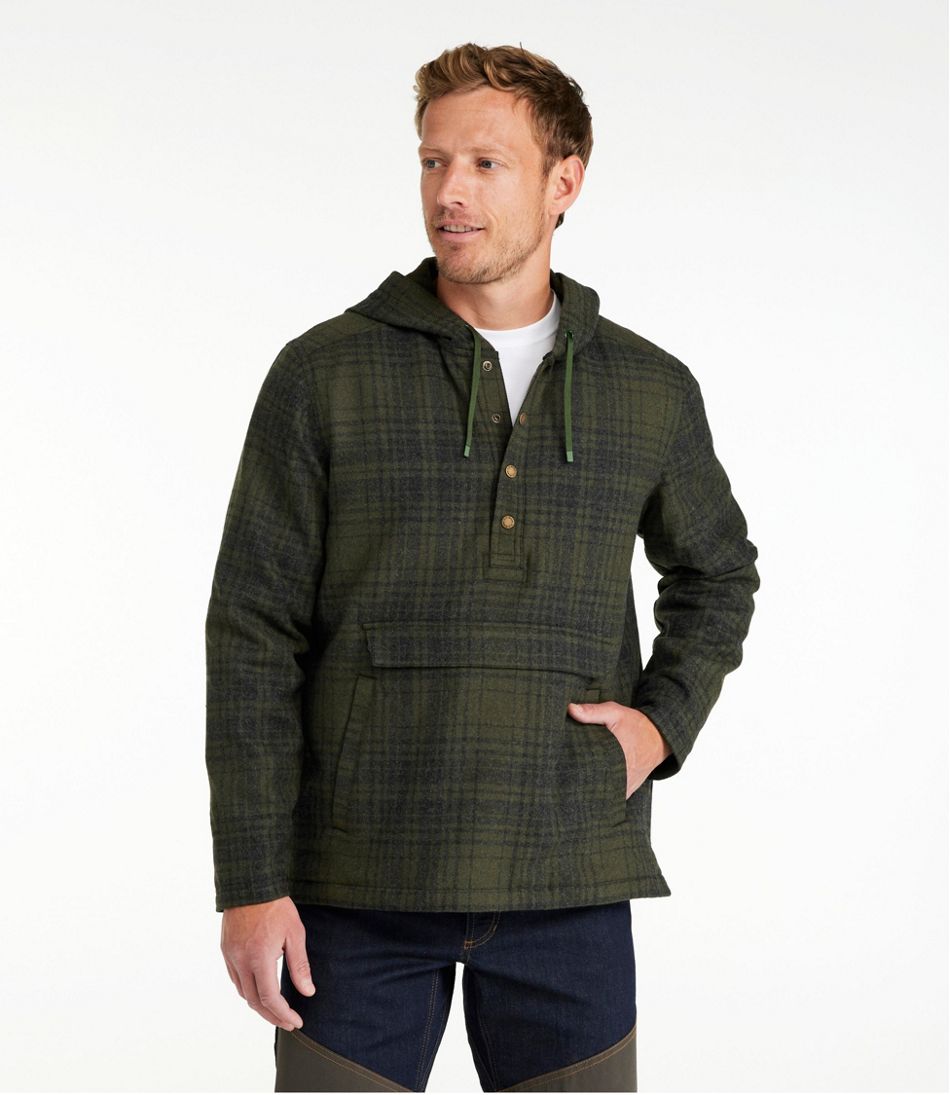 Men's Maine Guide Wool Anorak | L.L.Bean