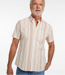 Men's Signature Stretch Poplin Shirt, Short-Sleeve, Slim Fit | L.L.Bean
