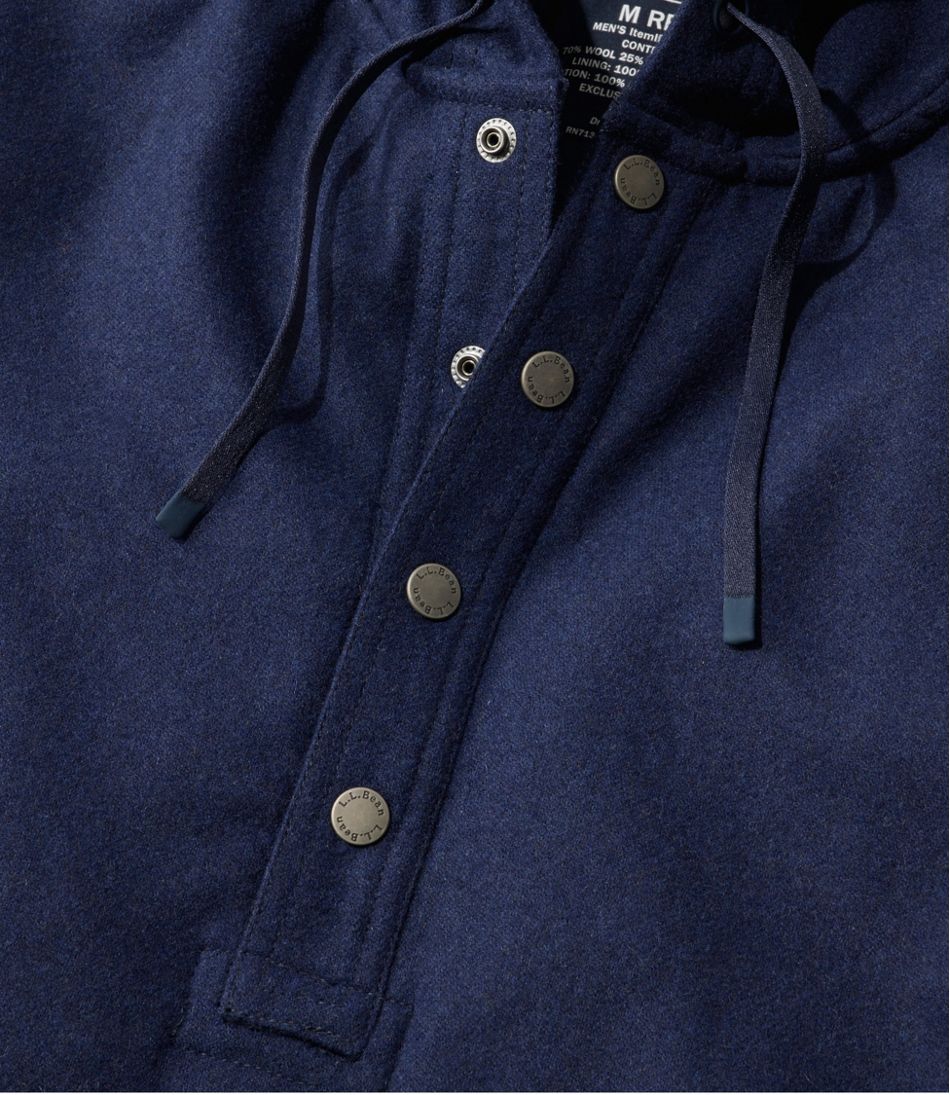 Men's Maine Guide Wool Anorak | L.L.Bean