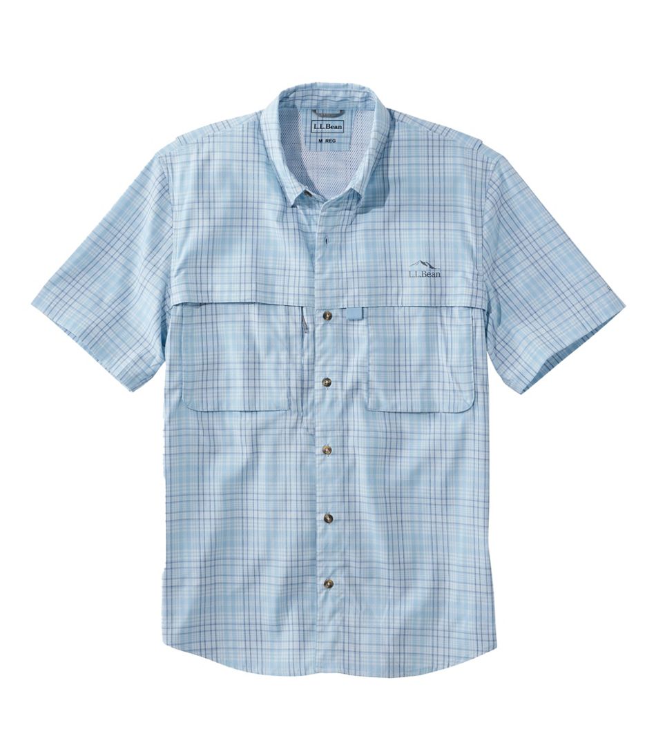 Men's Tropicwear Shirt, Plaid Short-Sleeve | L.L.Bean