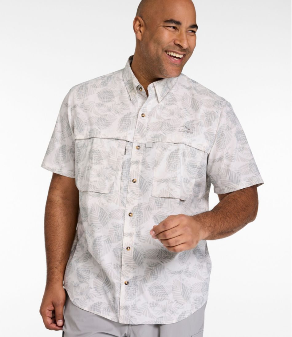Men's Tropicwear Shirt, Short-Sleeve Print | L.L.Bean