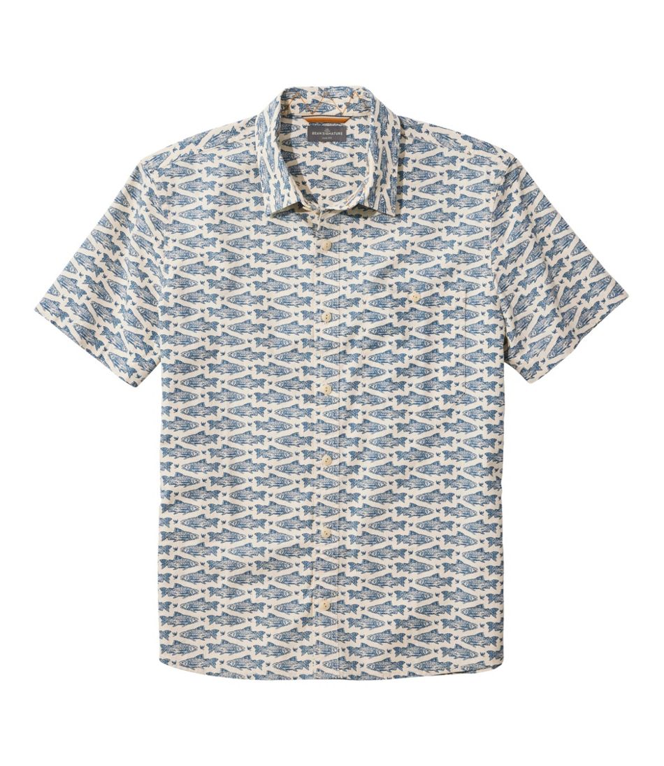 Men's Signature Vacationland Shirt, Short-Sleeve, Slim Fit | L.L.Bean