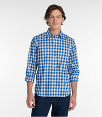 Men's Bean's Wrinkle-Free Everyday Shirt, Traditional Untucked Fit, Plaid, Long-Sleeve | L.L.Bean
