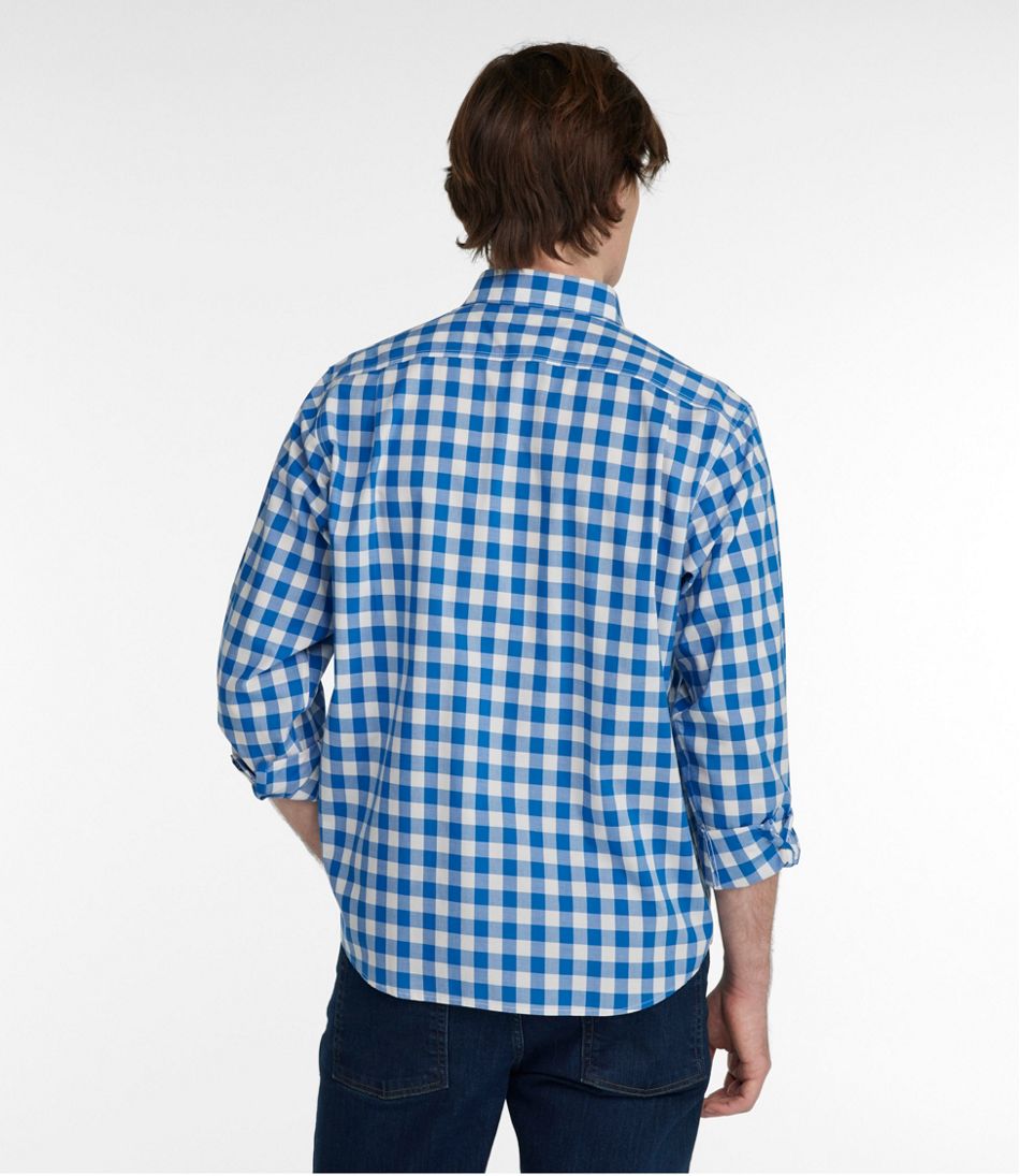 Men's Bean's Wrinkle-Free Everyday Shirt, Traditional Untucked Fit, Plaid, Long-Sleeve | L.L.Bean