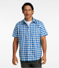 Men's Bean's Wrinkle-Free Everyday Shirt, Traditional Untucked Fit, Plaid, Short-Sleeve | L.L.Bean