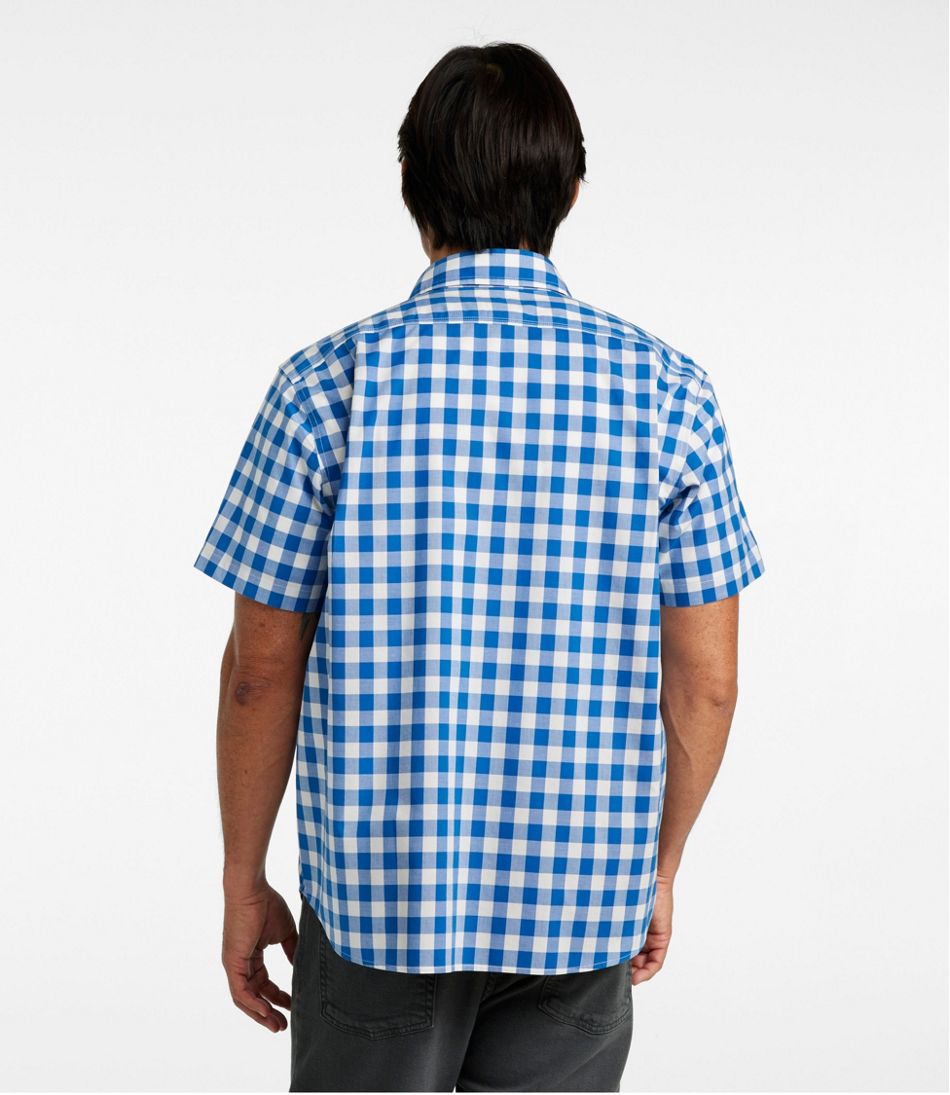 Men's Bean's Wrinkle-Free Everyday Shirt, Traditional Untucked Fit, Plaid, Short-Sleeve | L.L.Bean