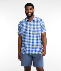 Men's Bean's Wrinkle-Free Everyday Shirt, Traditional Untucked Fit, Plaid, Short-Sleeve | L.L.Bean
