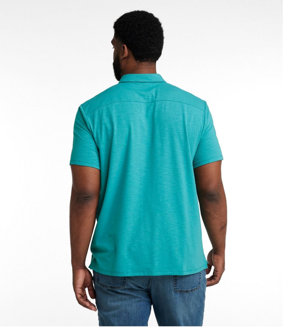 Men's Lakewashed Performance Shirts, Button-Front Shirt, Short-Sleeve | L.L.Bean
