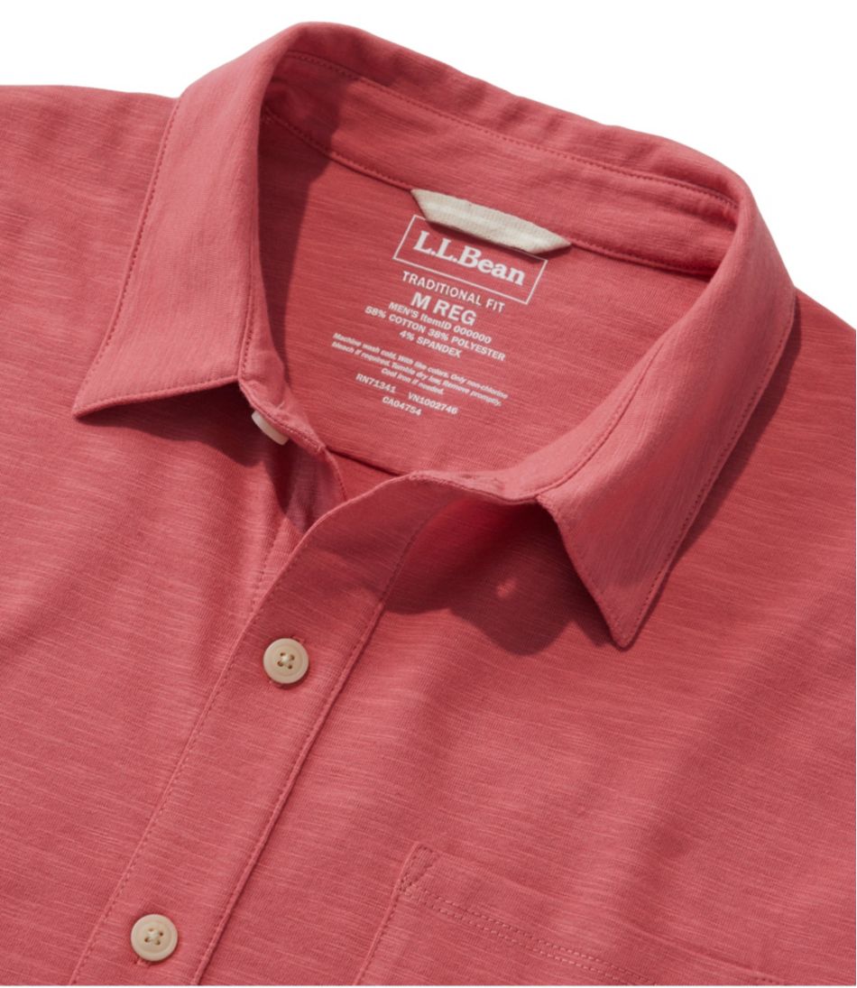 Men's Lakewashed Performance Shirts, Button-Front Shirt, Short-Sleeve | L.L.Bean