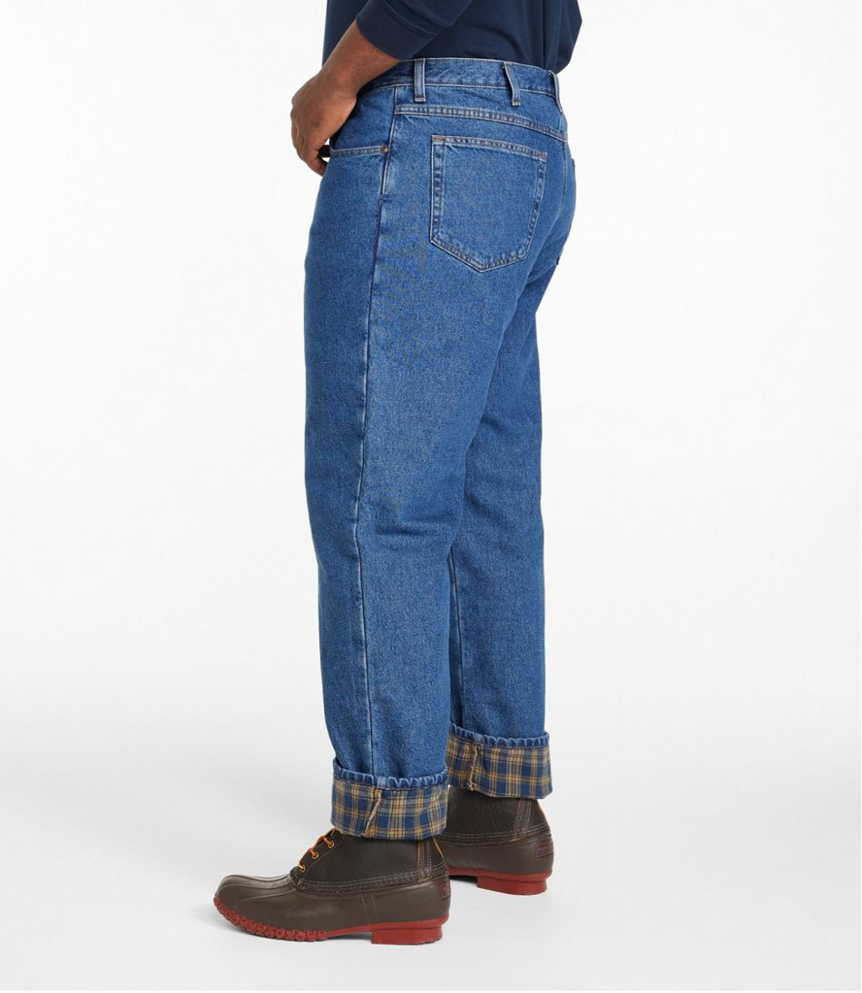 Men's Double L® Jeans, Classic Fit, Flannel-Lined | L.L.Bean