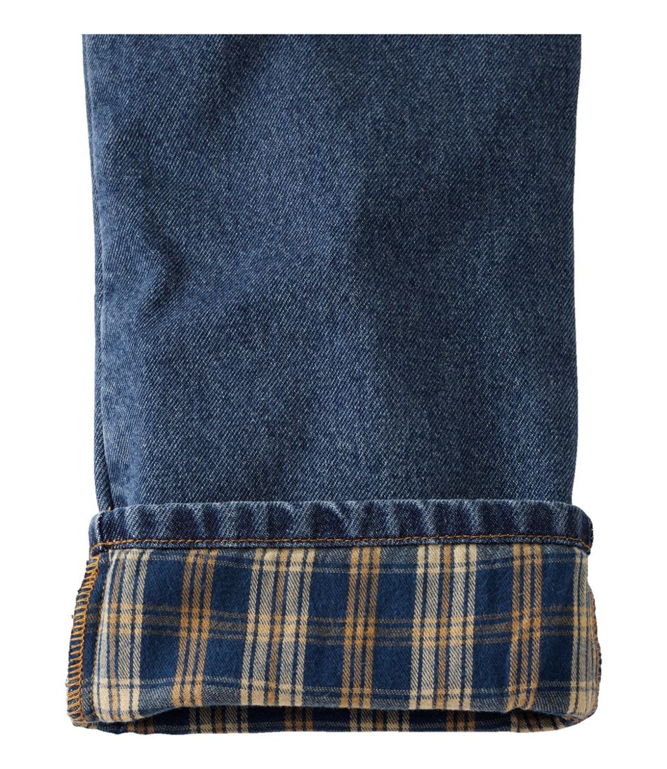 Men's Double L® Jeans, Classic Fit, Flannel-Lined | L.L.Bean