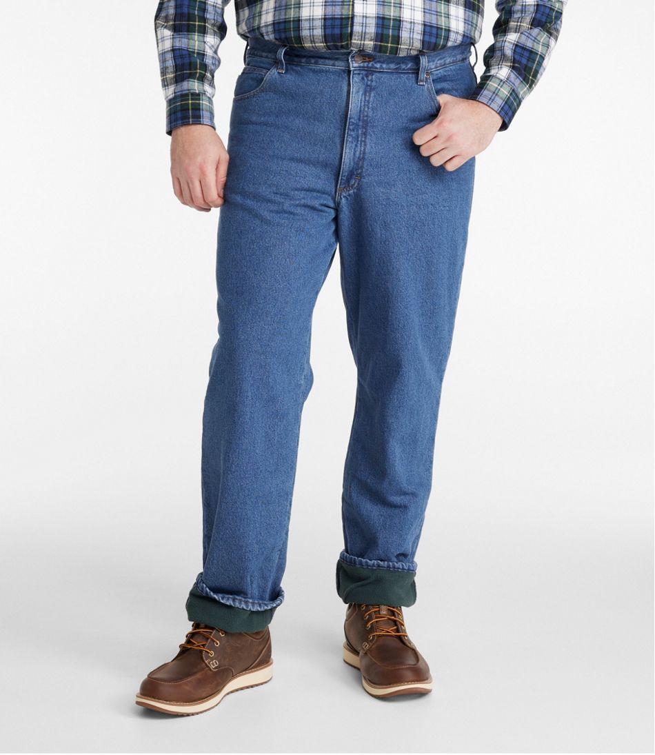 Men's Double L® Jeans, Classic Fit, Fleece-Lined | L.L.Bean