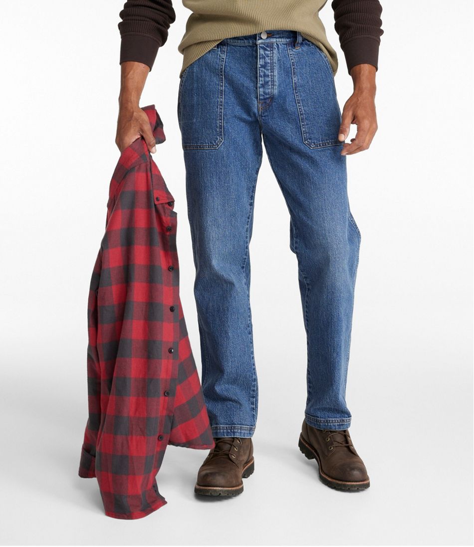 Men's Signature Heritage Utility Denim, Classic Fit, Straight Leg | L.L.Bean