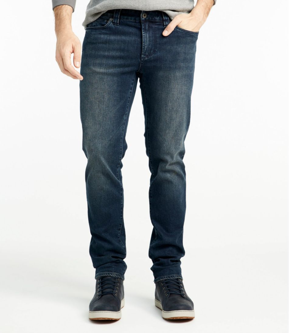 Men's Signature Five-Pocket Jeans with Stretch, Slim Straight | L.L.Bean