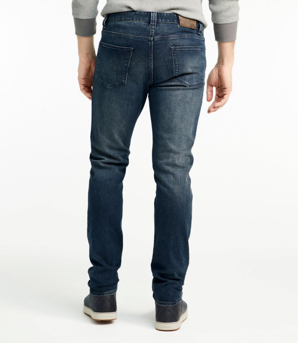 Men's Signature Five-Pocket Jeans with Stretch, Slim Straight | L.L.Bean