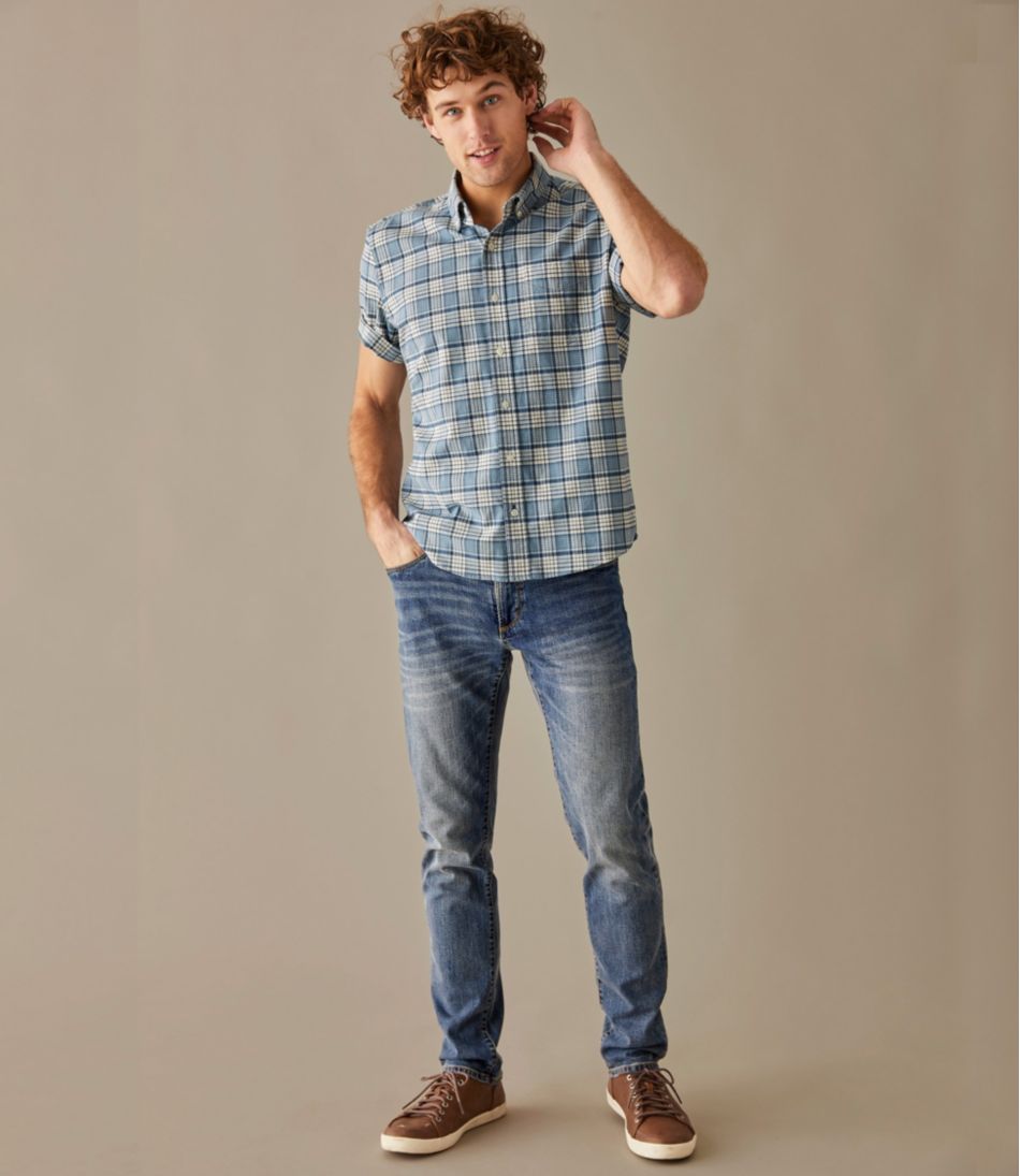 Men's Signature Five-Pocket Jeans with Stretch, Slim Straight | L.L.Bean