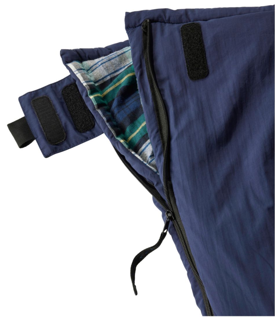 Flannel Lined Camp Sleeping Bag, 40° | L.L.Bean