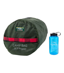 Adults' Flannel Lined Camp Sleeping Bag, 20° | L.L.Bean