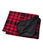 Royal Red Plaid/Black