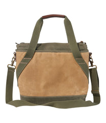 Insulated Waxed-Canvas Tote, Medium | L.L.Bean