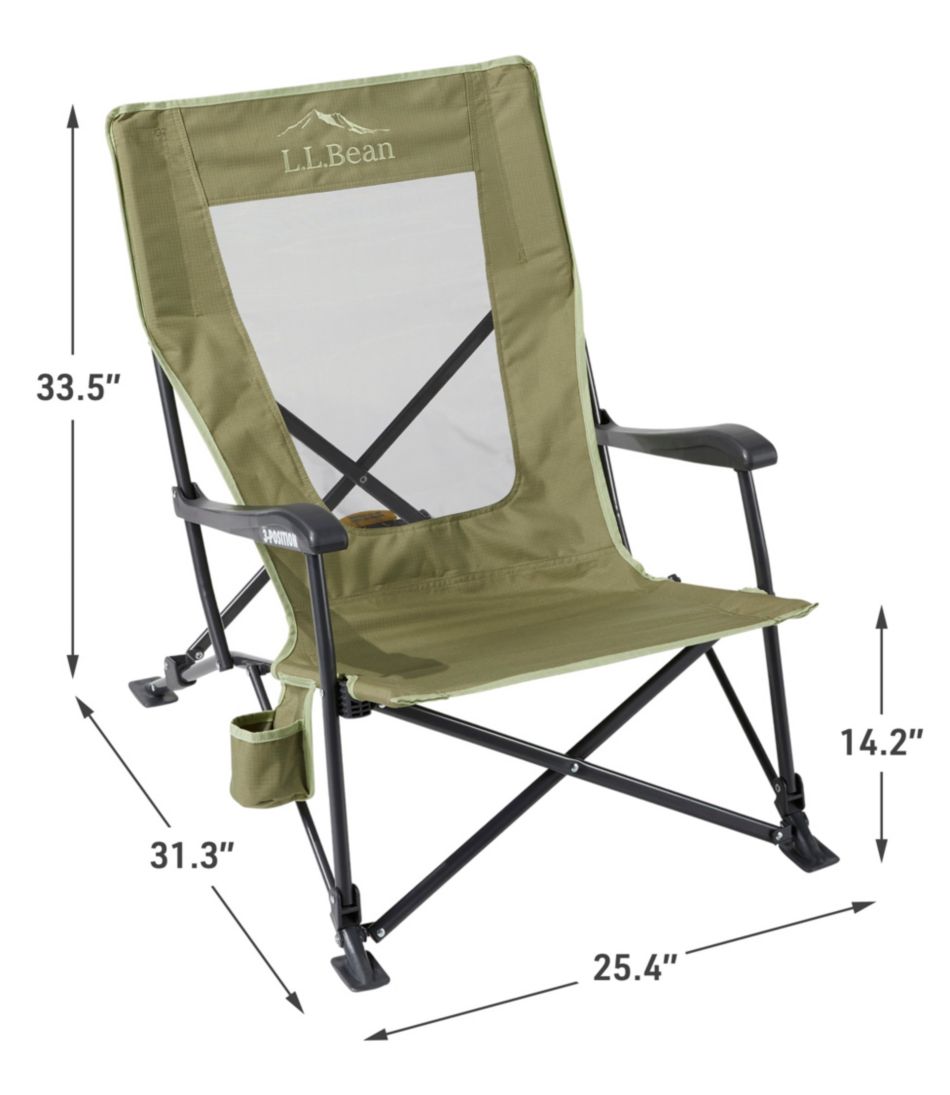 Easy Comfort Camp Chair, Low | L.L.Bean