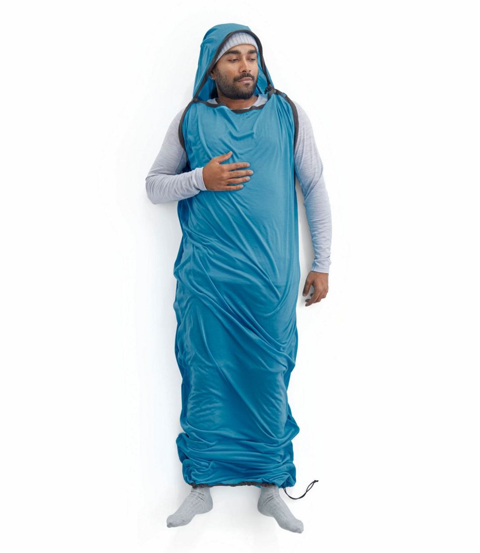 Sea To Summit Breeze Sleeping Bag Liner, Mummy with Drawcord | L.L.Bean