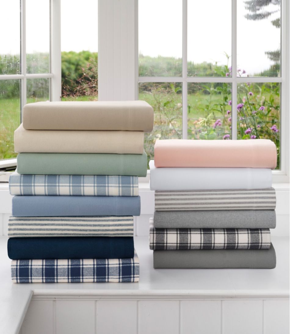 Ultrasoft Comfort Flannel Sheet, Fitted | L.L.Bean