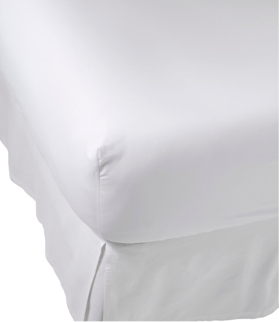280-Thread-Count Pima Cotton Percale Sheet, Fitted | L.L.Bean