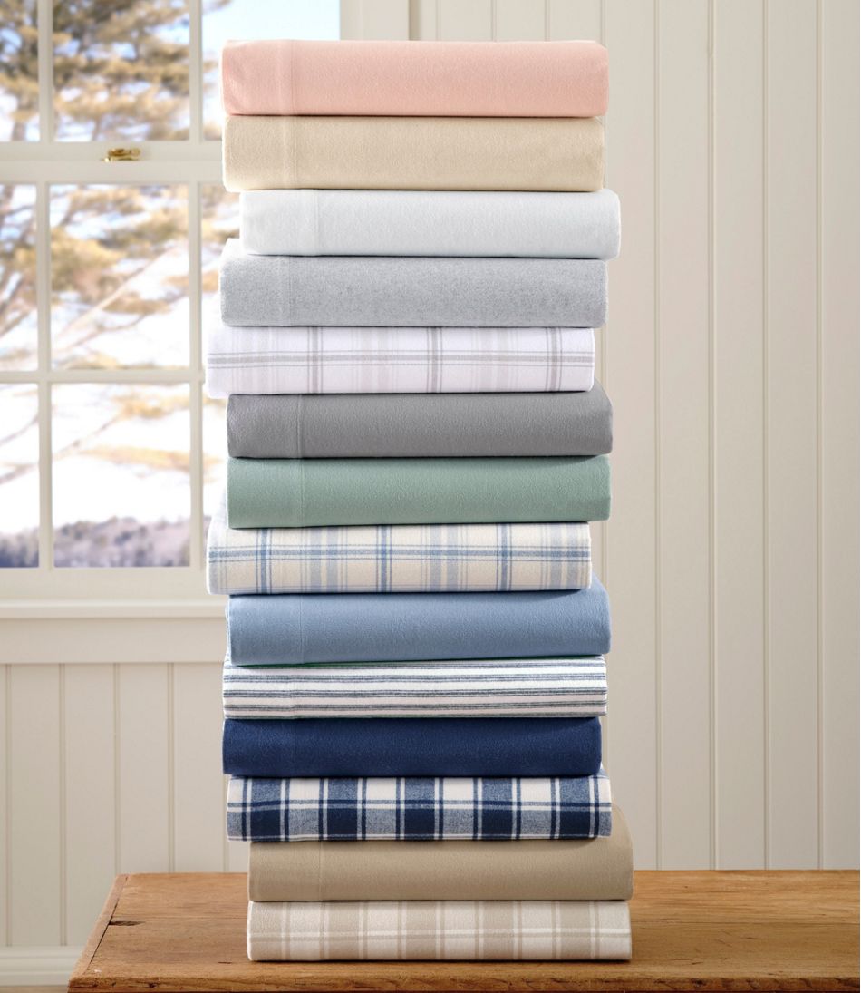 Ultrasoft Comfort Flannel Sheet Set, Plaid | L.L.Bean