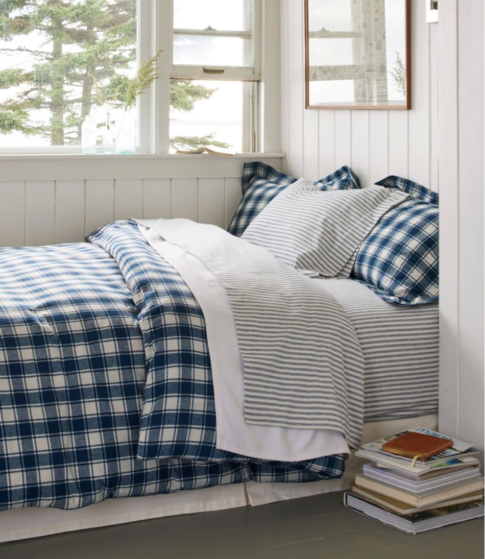 Ultrasoft Comfort Flannel Sheet Set, Stripe | L.L.Bean