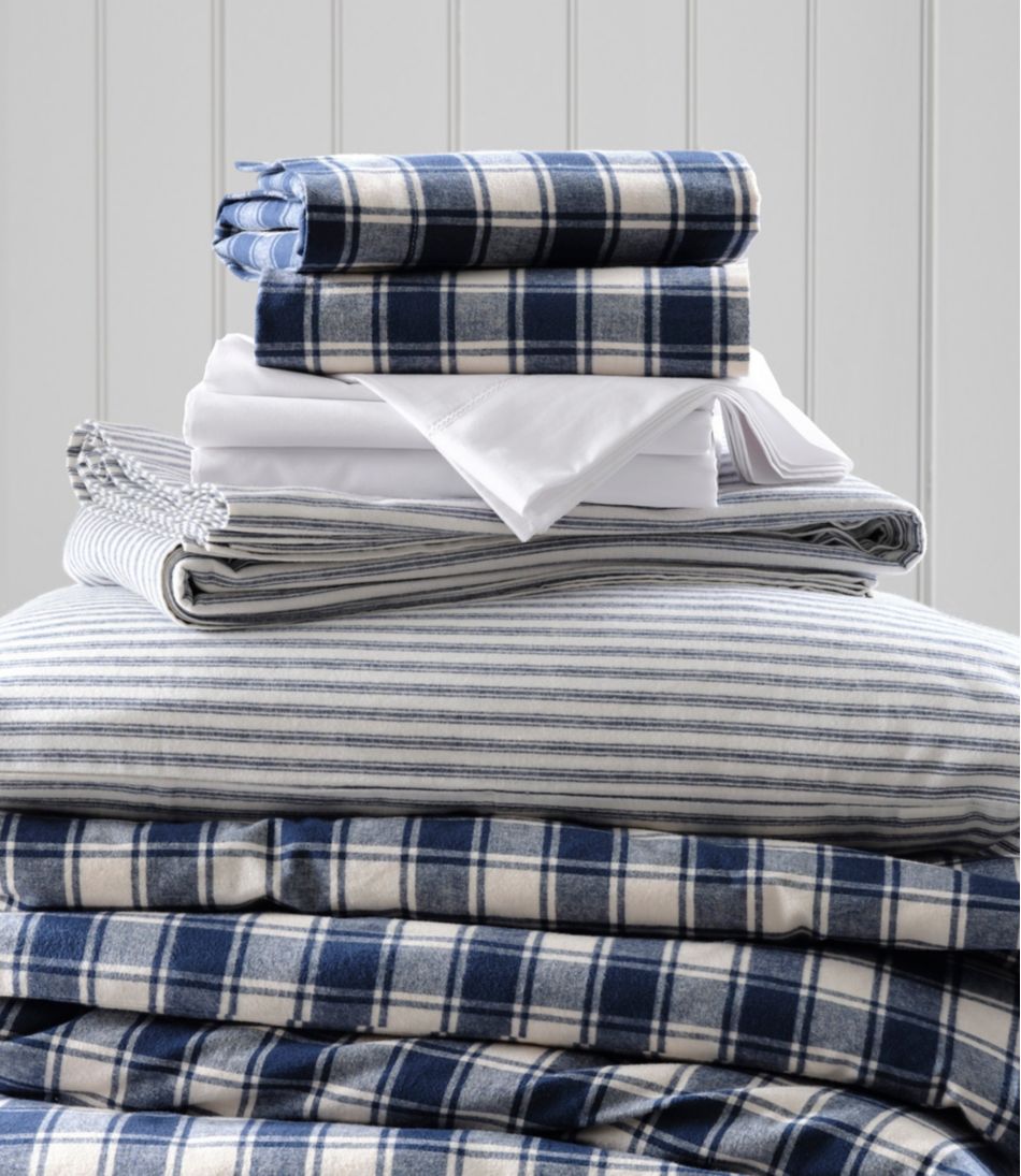 Ultrasoft Comfort Flannel Sheet Set, Stripe | L.L.Bean
