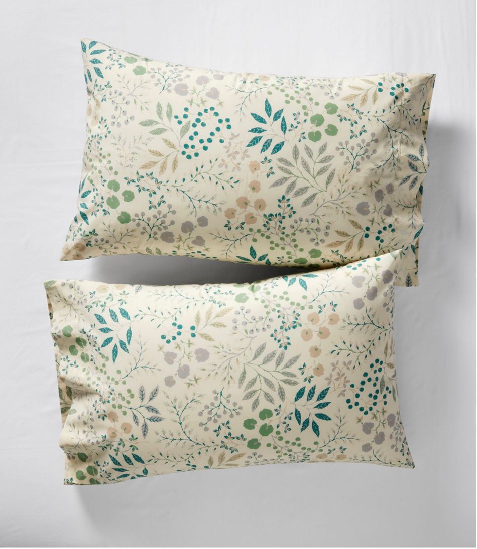 280-Thread-Count Pima Cotton Percale Sheet Set, Print | L.L.Bean
