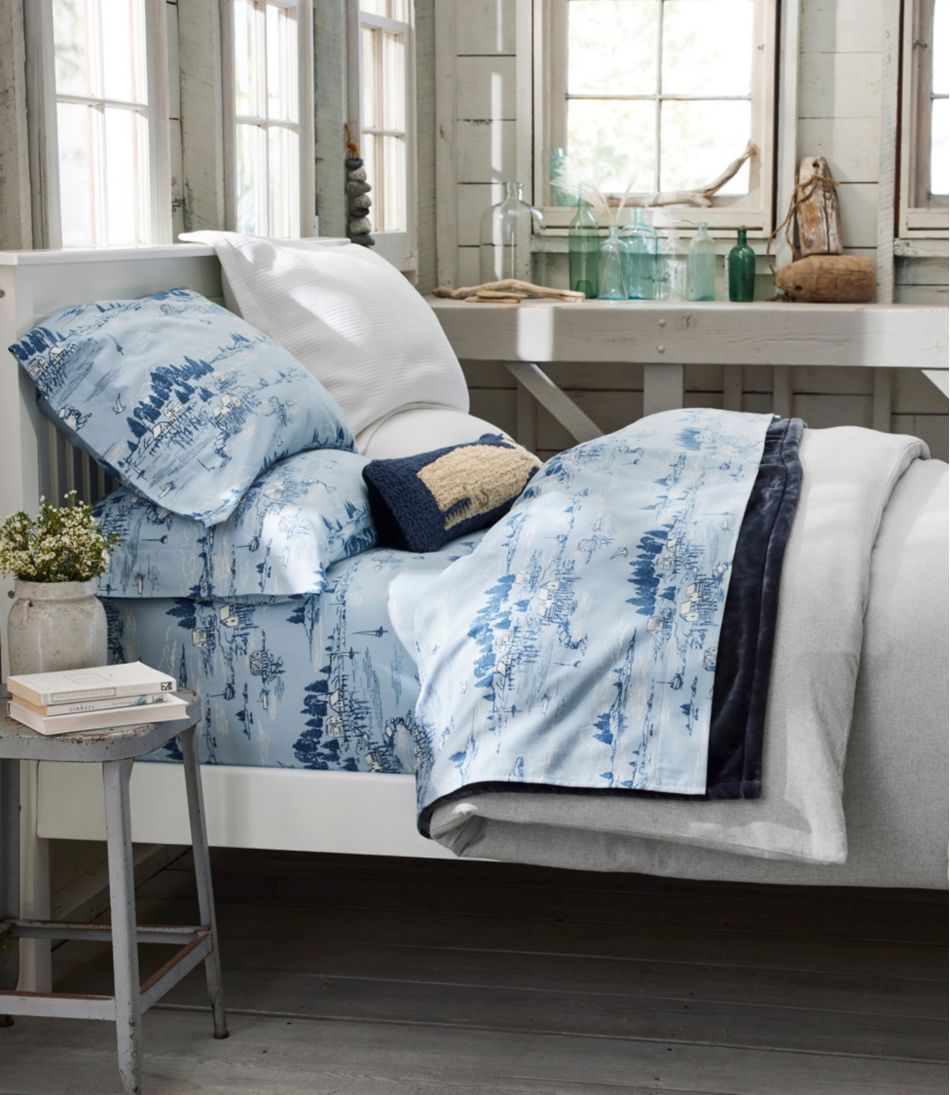 Ultrasoft Comfort Flannel Comforter Cover | L.L.Bean