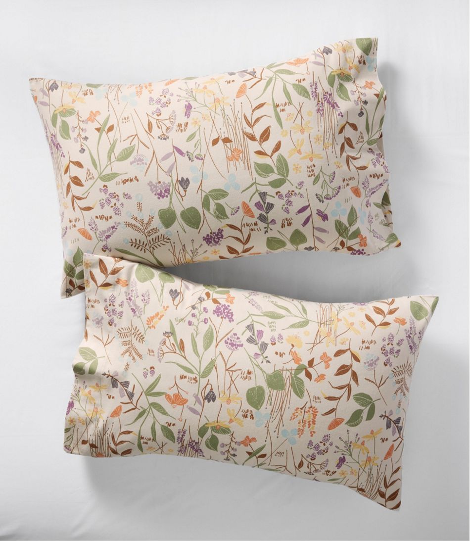 Birch Floral Flannel Sheet Collection | L.L.Bean