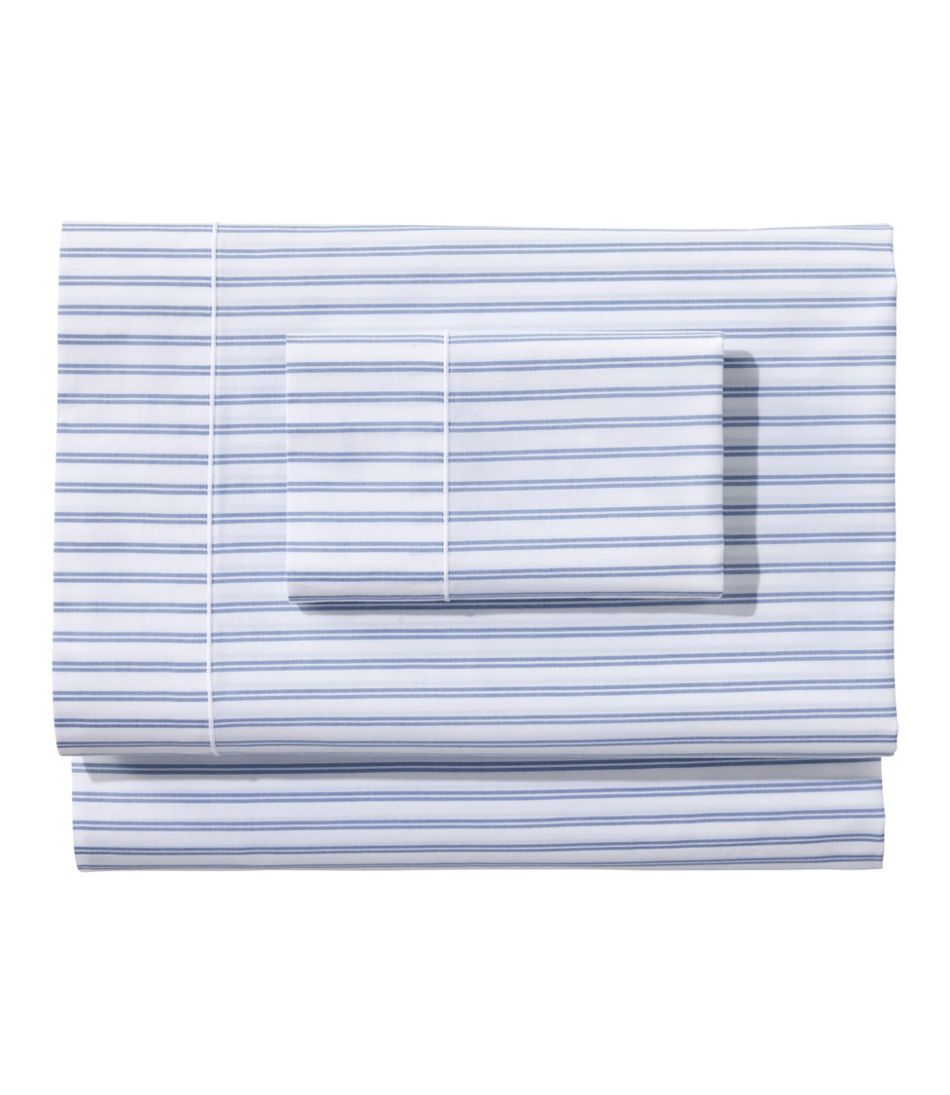 Premium Egyptian Percale Sheet Collection, Stripe | L.L.Bean