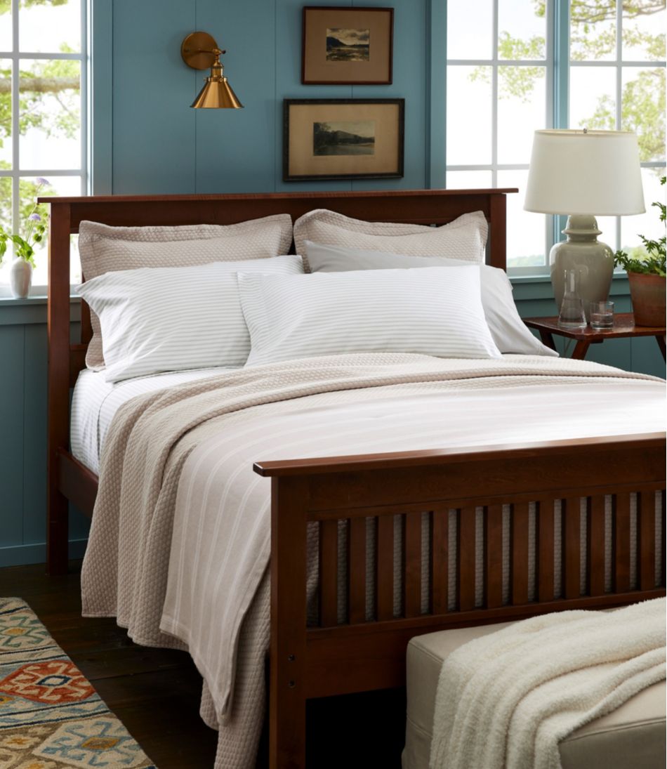 Premium Egyptian Percale Sheet Collection, Stripe | L.L.Bean