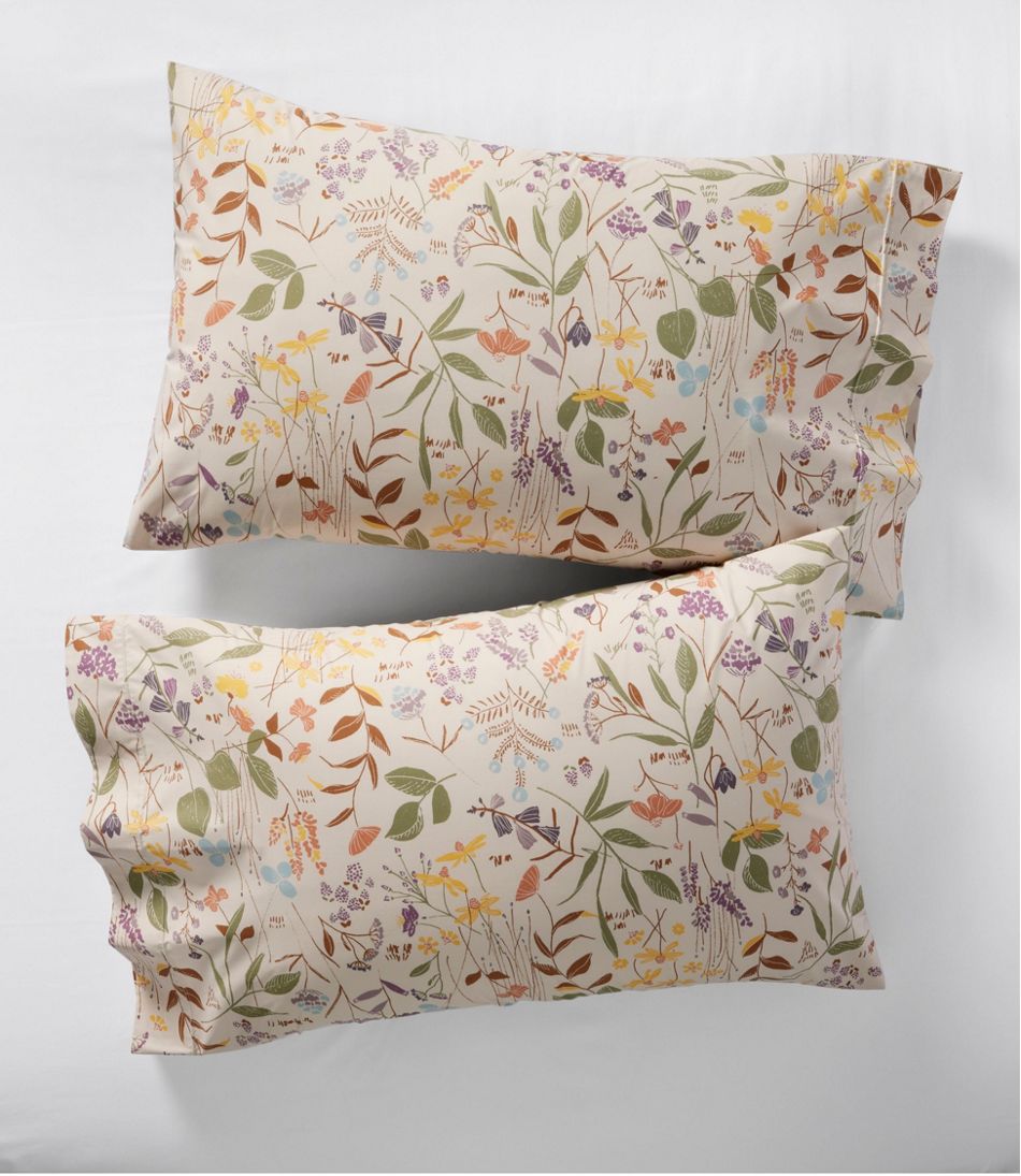 Birch Floral Percale Sheet Collection | L.L.Bean