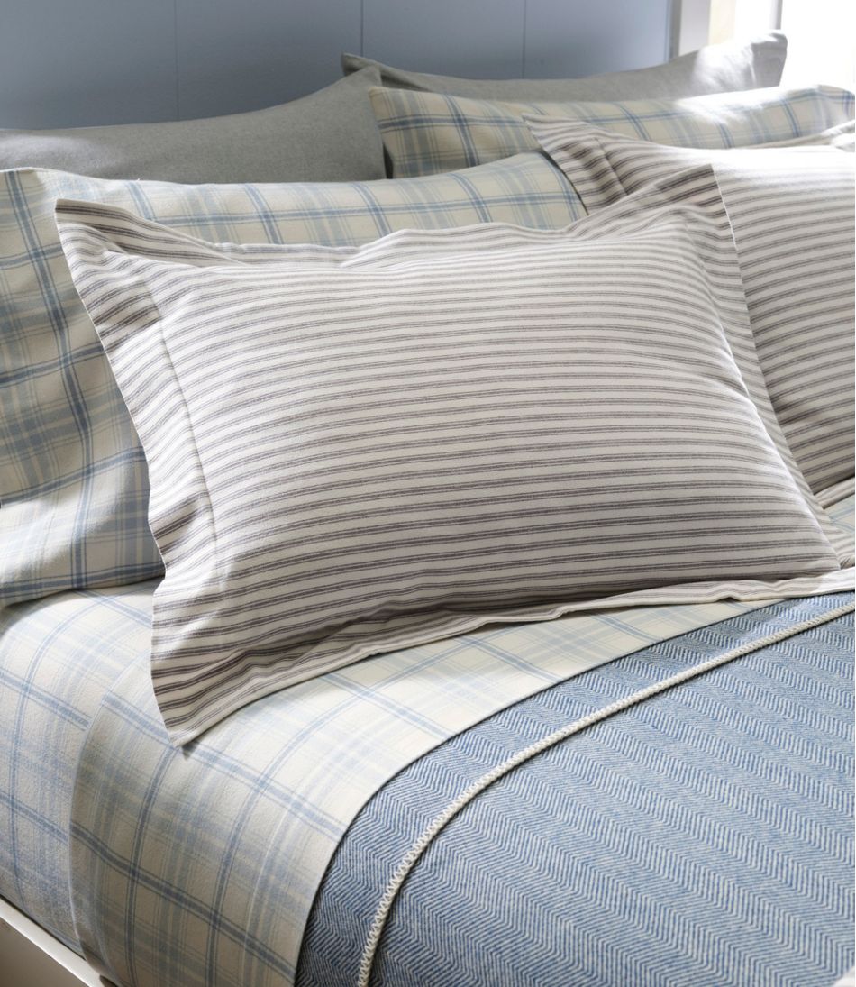 Ultrasoft Comfort Flannel Comforter Cover Collection, Stripe | L.L.Bean