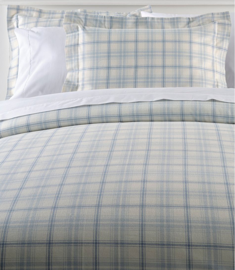 Ultrasoft Comfort Flannel Comforter Cover Collection, Plaid | L.L.Bean