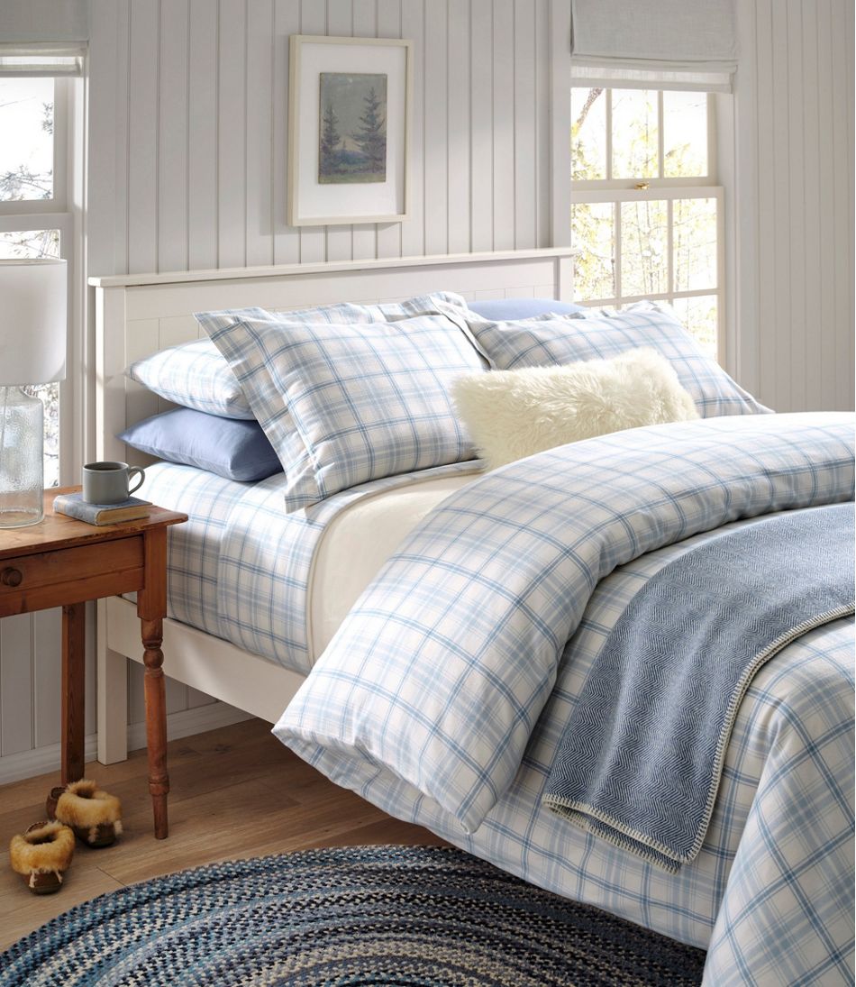 Ultrasoft Comfort Flannel Comforter Cover Collection, Plaid | L.L.Bean