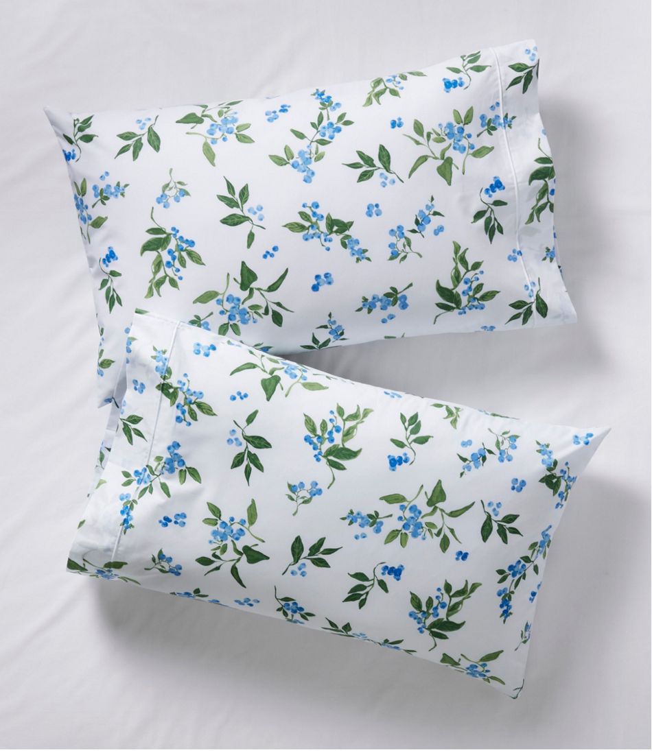 Jess Franks Blueberry Print Percale Sheet Set Collection | L.L.Bean