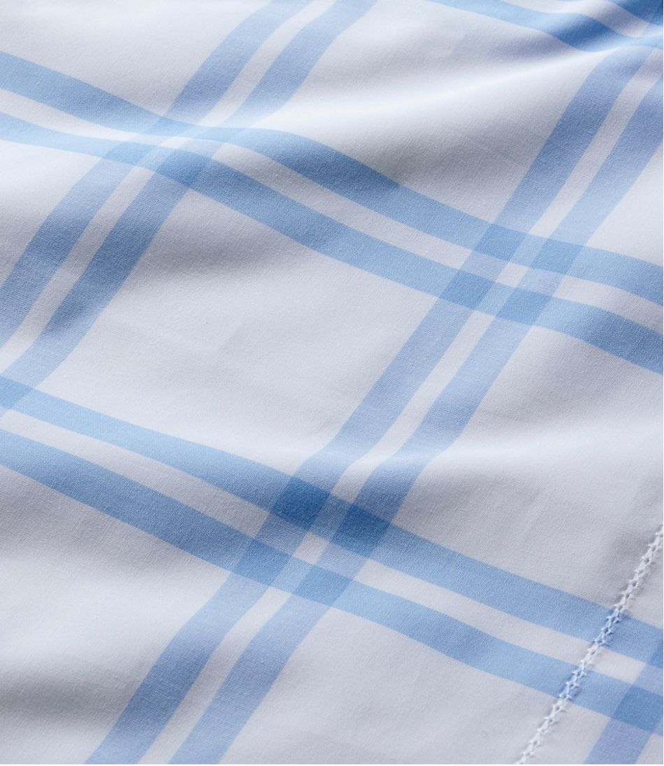 280-Thread-Count Pima Percale Sheet Collection, Windowpane | L.L.Bean