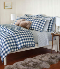 Ultrasoft Comfort Flannel Comforter Cover Collection, Check | L.L.Bean