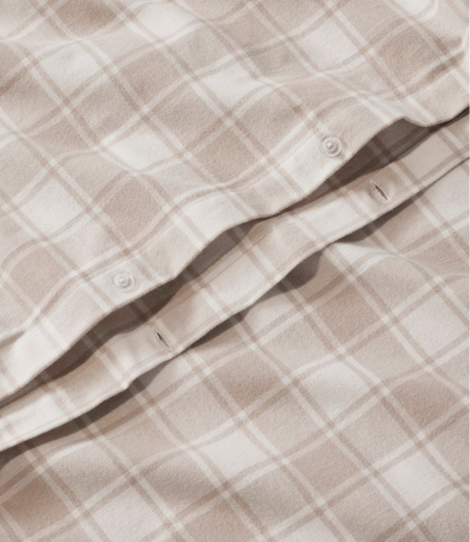 Ultrasoft Comfort Flannel Comforter Cover Collection, Check | L.L.Bean